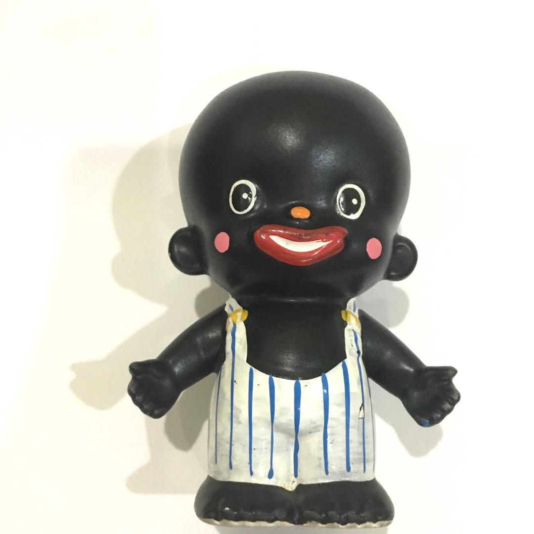 激レア！内藤ルネ貯金箱 クロンボ(ちびくろサンボ) 昭和レトロ