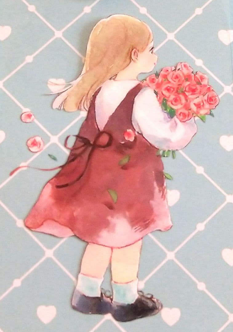 SALE✩J783▶森系萌妹(PET)欣甜切り売り海外人物マステ女の子苜暖