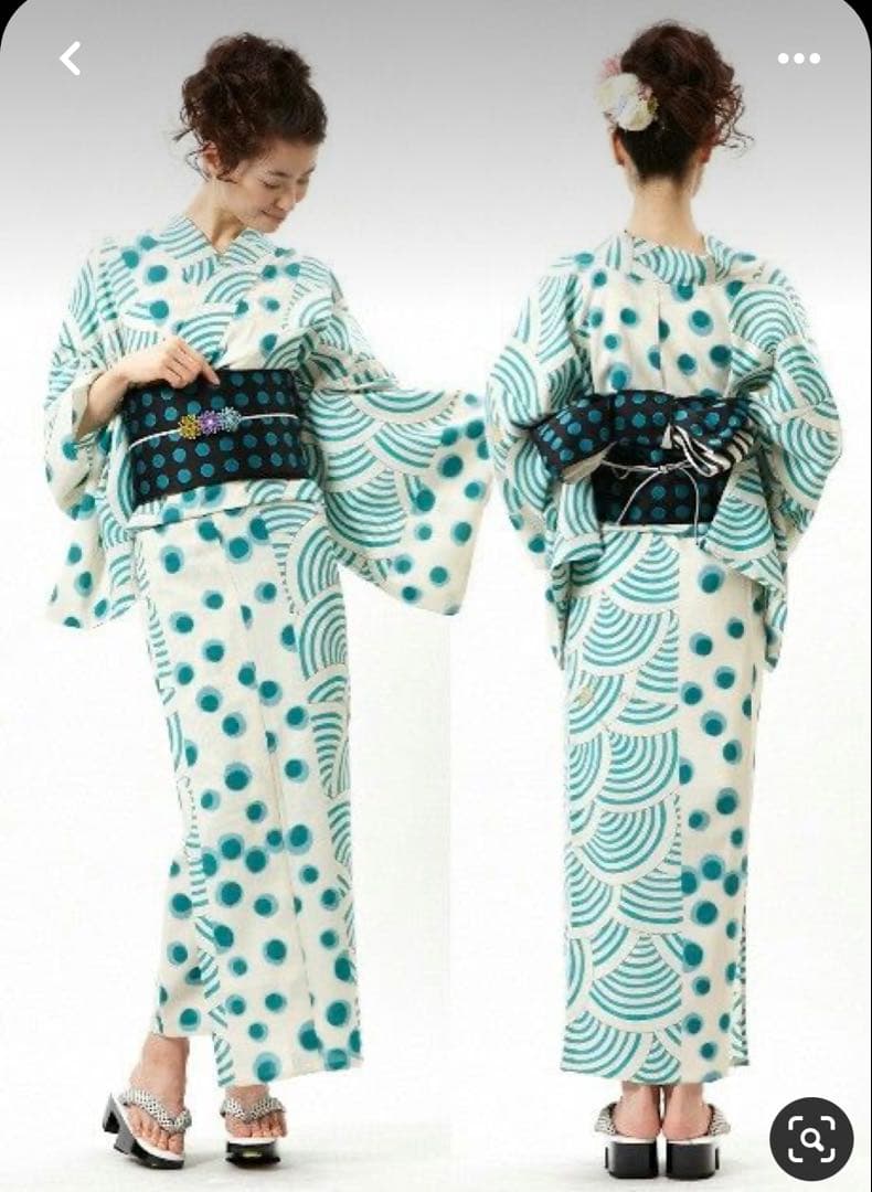 ふりふ　ポリエステル浴衣　洗える着物　セオα セオアルファー　検索) 撫松庵