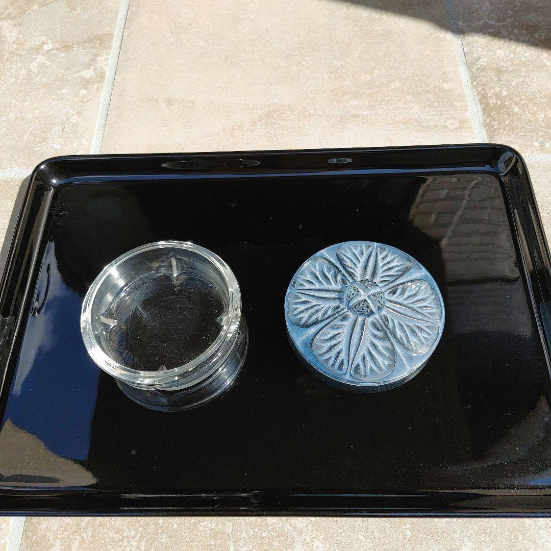 ルネ・ラリック　小物入れ　蓋物　クリーム入れ　コティ　COTY