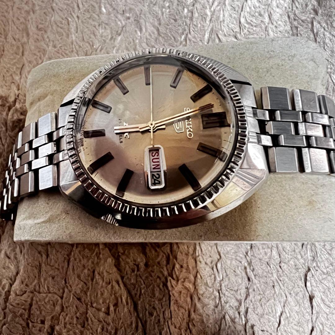 希少　美品稼働 ビンテージ時計6106-8141精工舎刻印あり