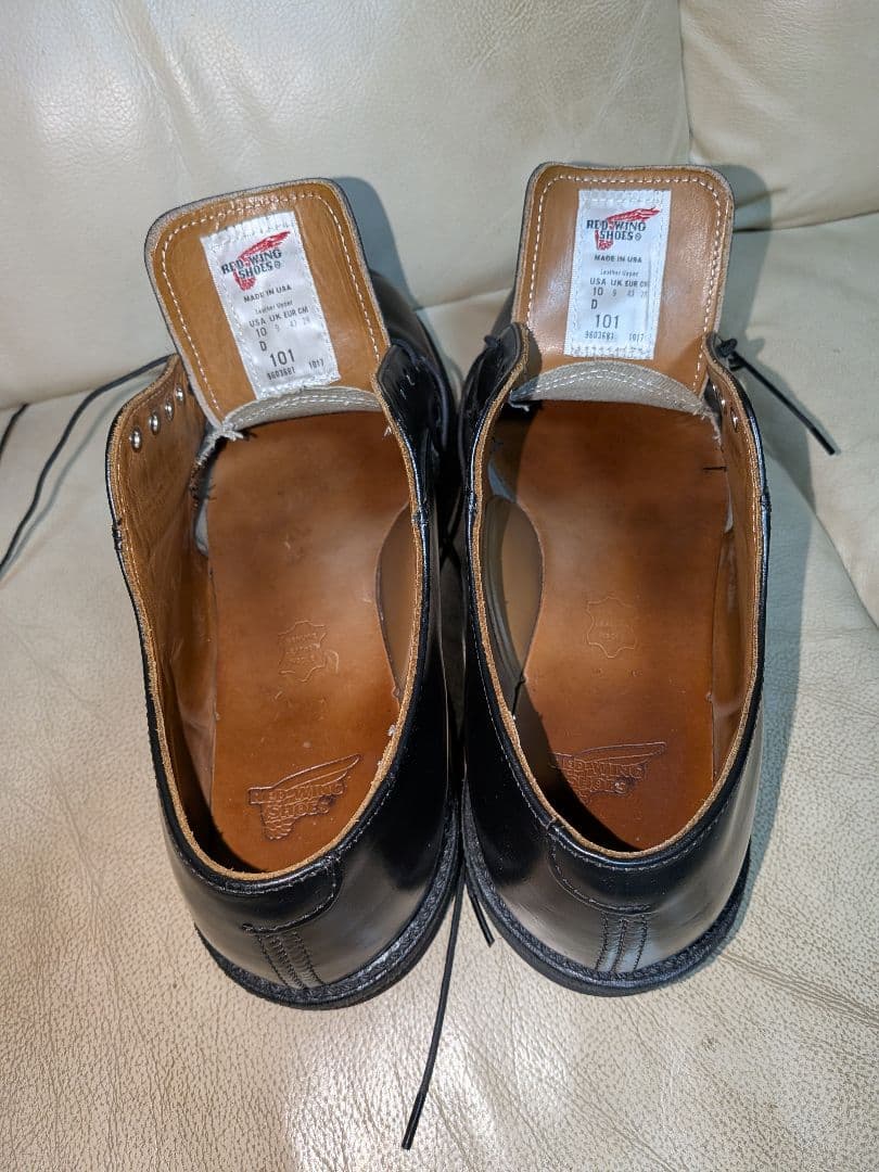 レッドウィング　101 ポストマン　10D　新品シューレース