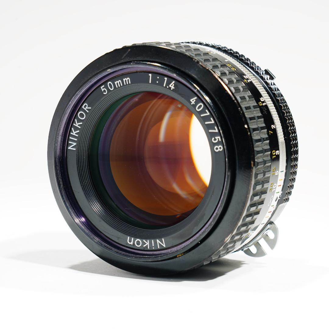 【極美品】動作◎ ニコン　Ai Nikkor 50mm F1.4 758