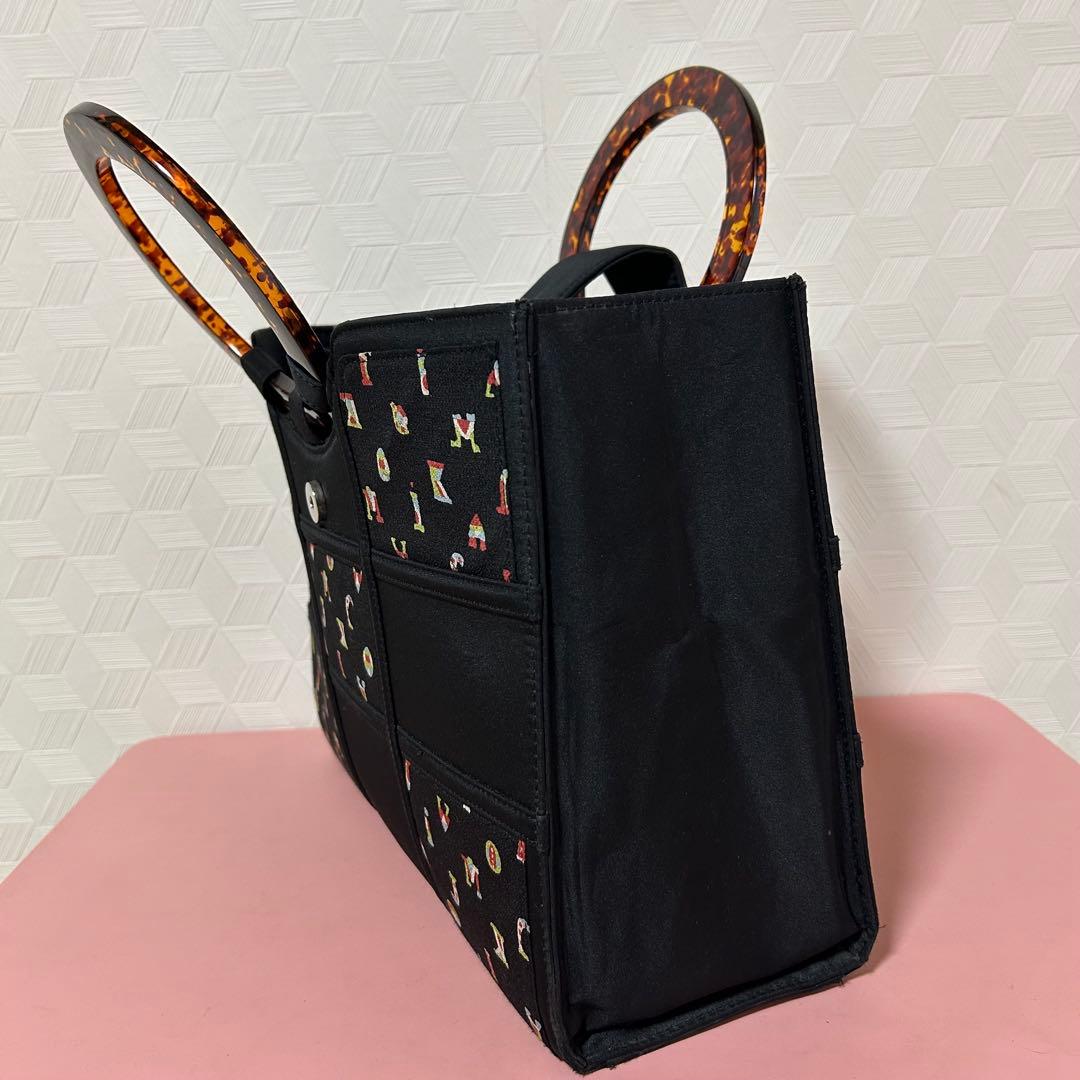 【京都岡重トートバッグ❣️】35×13×26 扇が横に入ります。