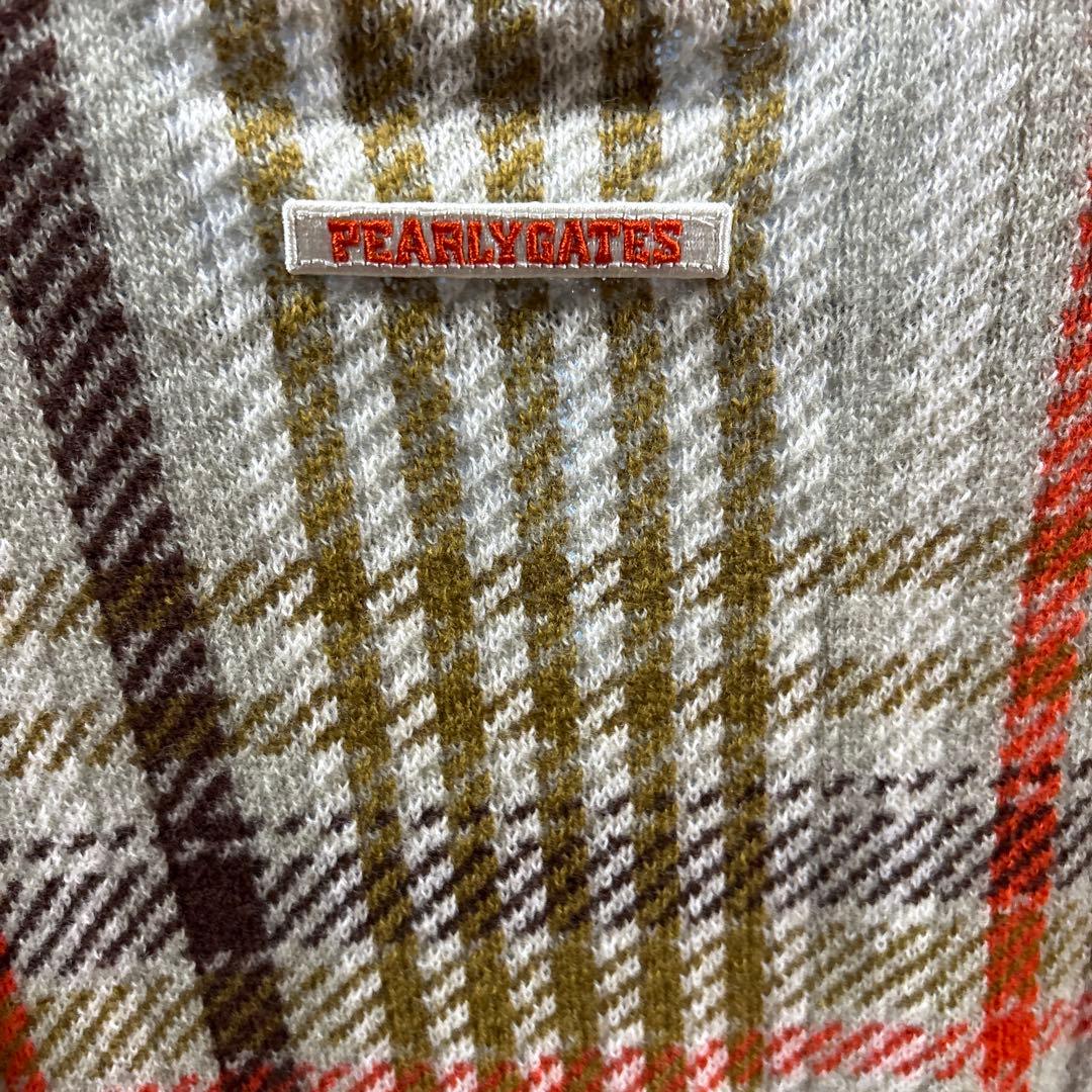 PEARLY GATES チェック柄 セーター サイズ6