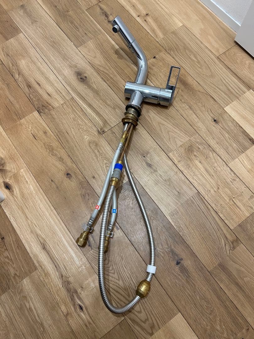 カクダイ 混合水栓 184-013 シングルレバー　混合水栓