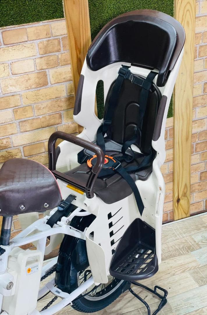 愛知静岡配送可 王様 ホワイト ギュットアニーズ電動アシスト自転車 H1537