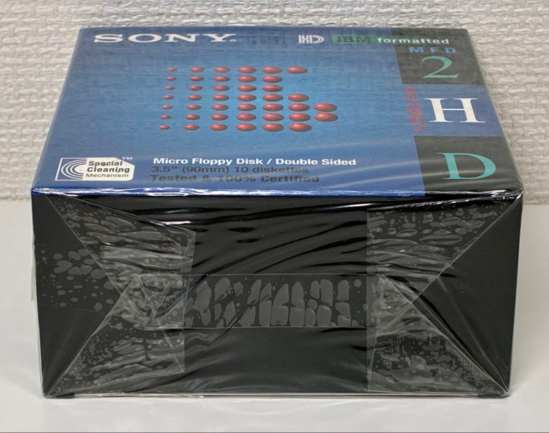 未開封 SONY フロッピーディスク 10枚入り 5箱 10MFD-2HD
