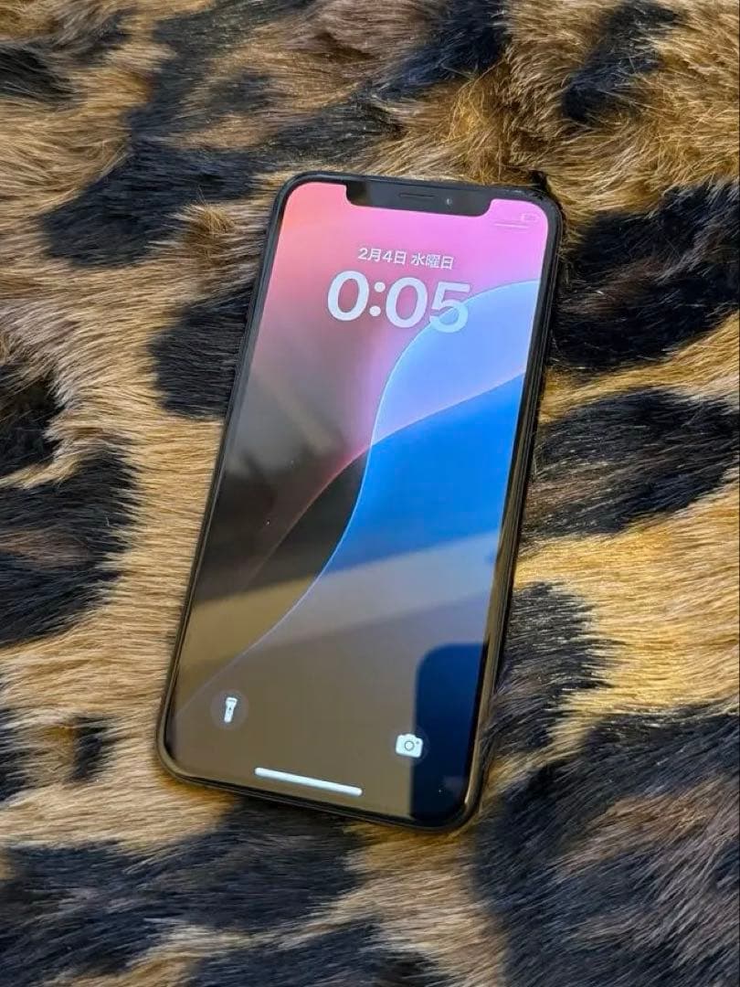 Apple iPhone X スペースグレー 256G