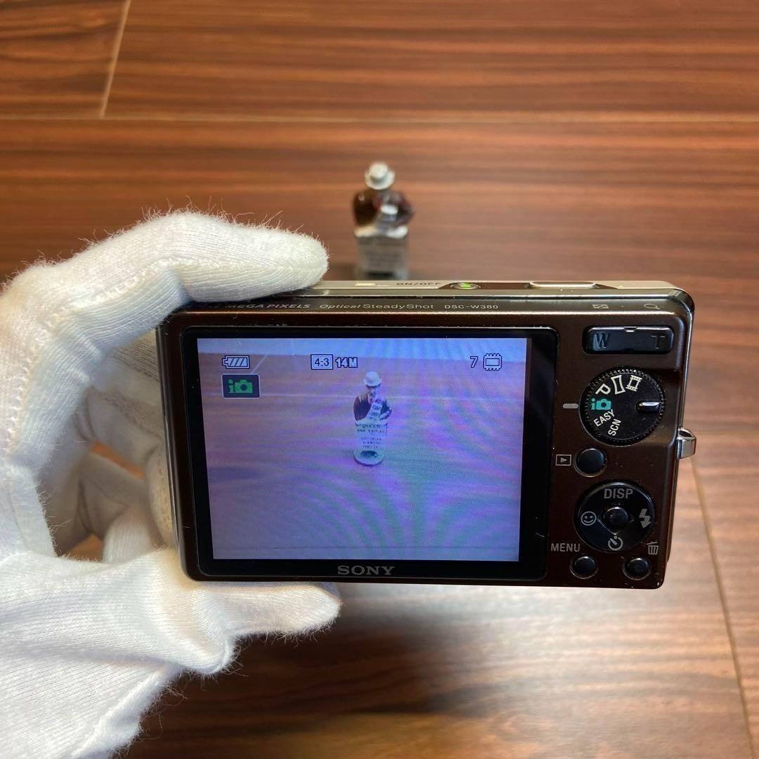 SONY Cyber-shot DSC-W380W デジカメ 3058