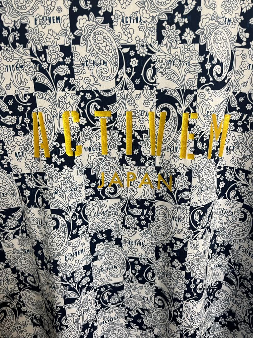 アクティブーム　アンダーウェア　Tシャツ 2枚セット　ペイズリー柄　XL 野球