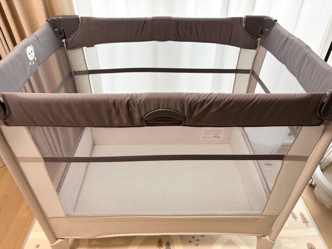 【美品】アップリカ　ココネルエアーAB グレーベア