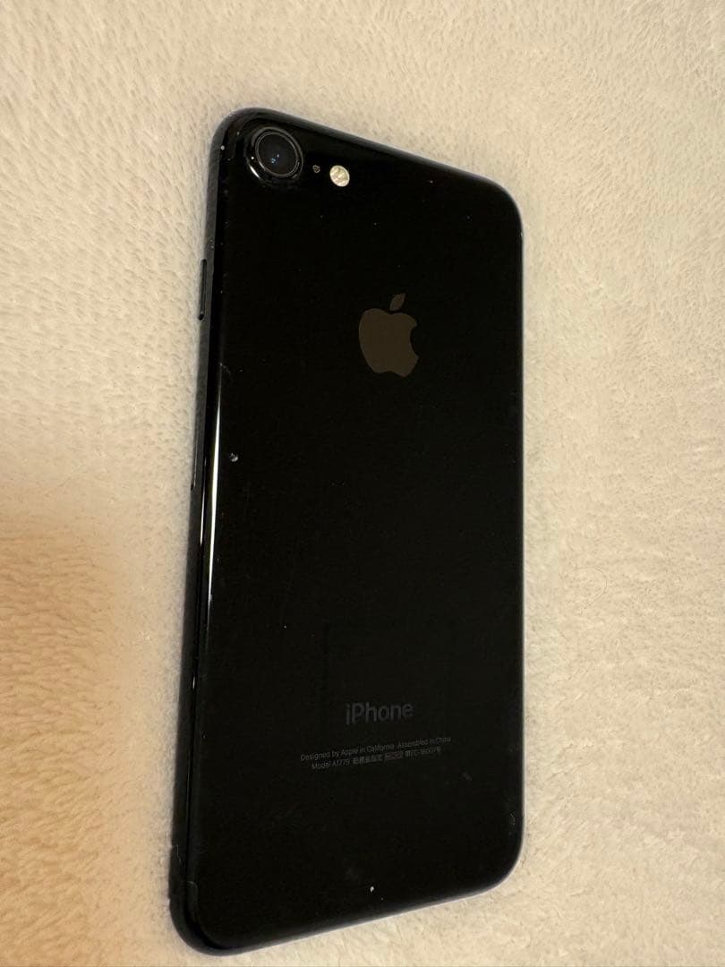 超美品！iPhone7 128GB SIMフリー ジェットブラック