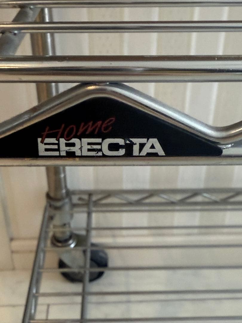 ERECTA ホームワゴン　ウッドシェルフ　約60cm x 35cm