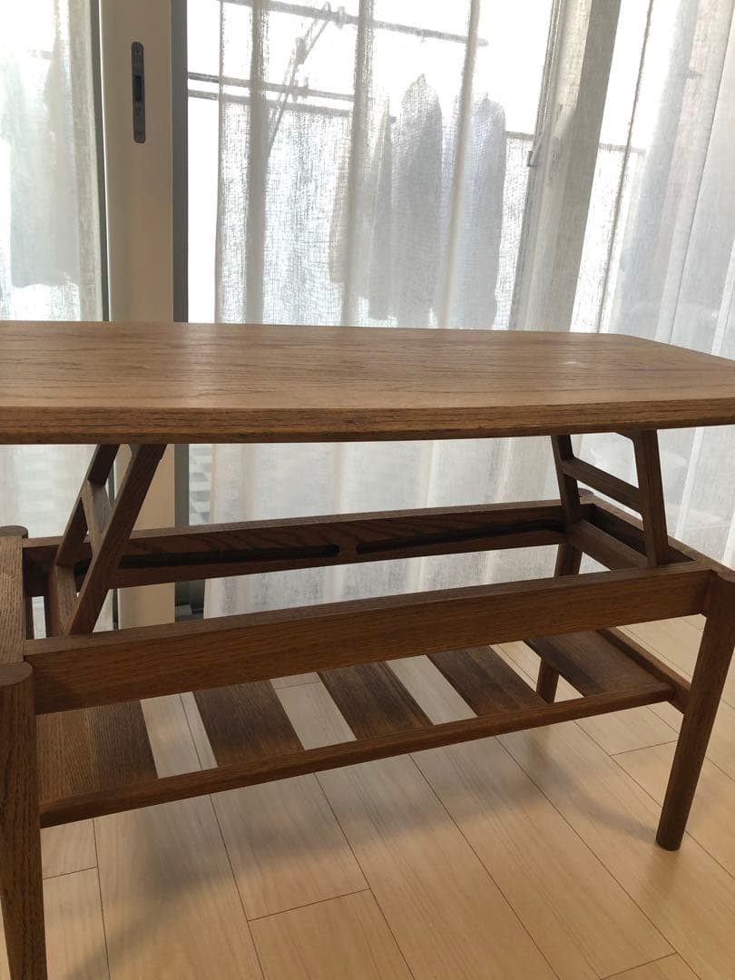 モモナチュラル momonatural 昇降式ローテーブル