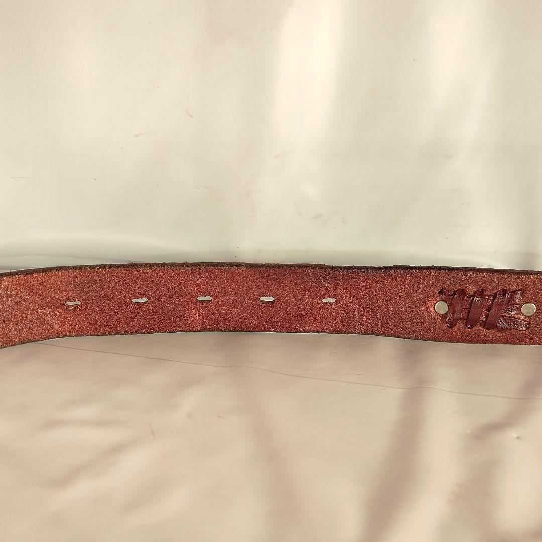 【Vintage】PUNTOVITA イタリア製　高級コンチョベルト　本革正規品