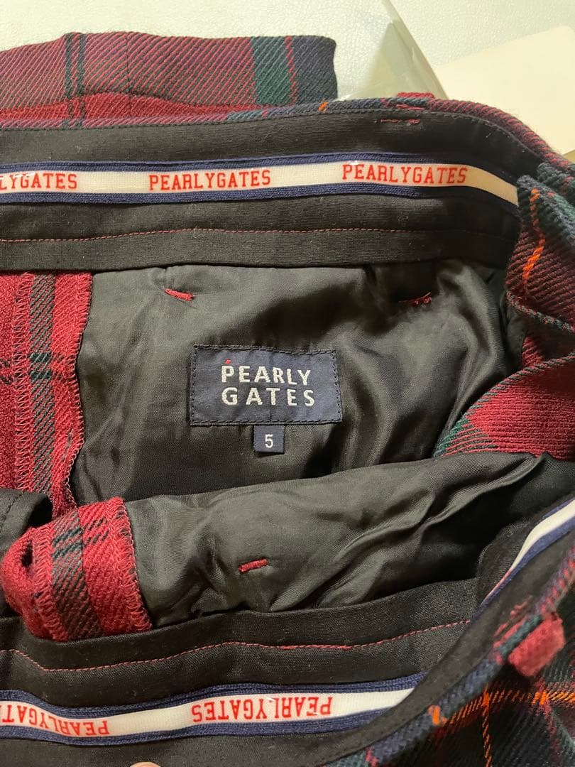 (新品未使用・タグ付き)パーリーゲイツ　ストレッチ 5寒さ対策バッチリ