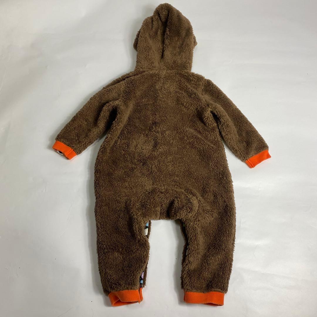 エイプキッズ フリースロンパース 80cm
