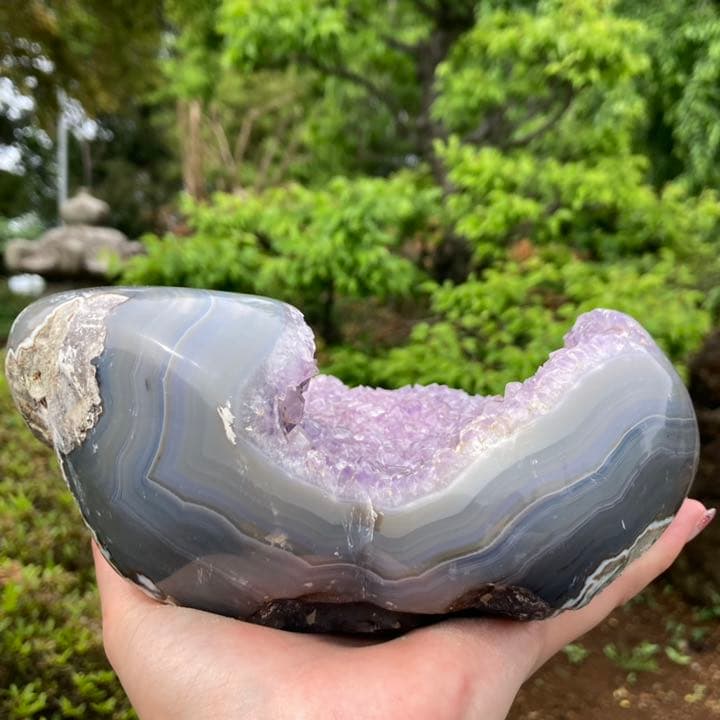 アメジスト 原石 ハート