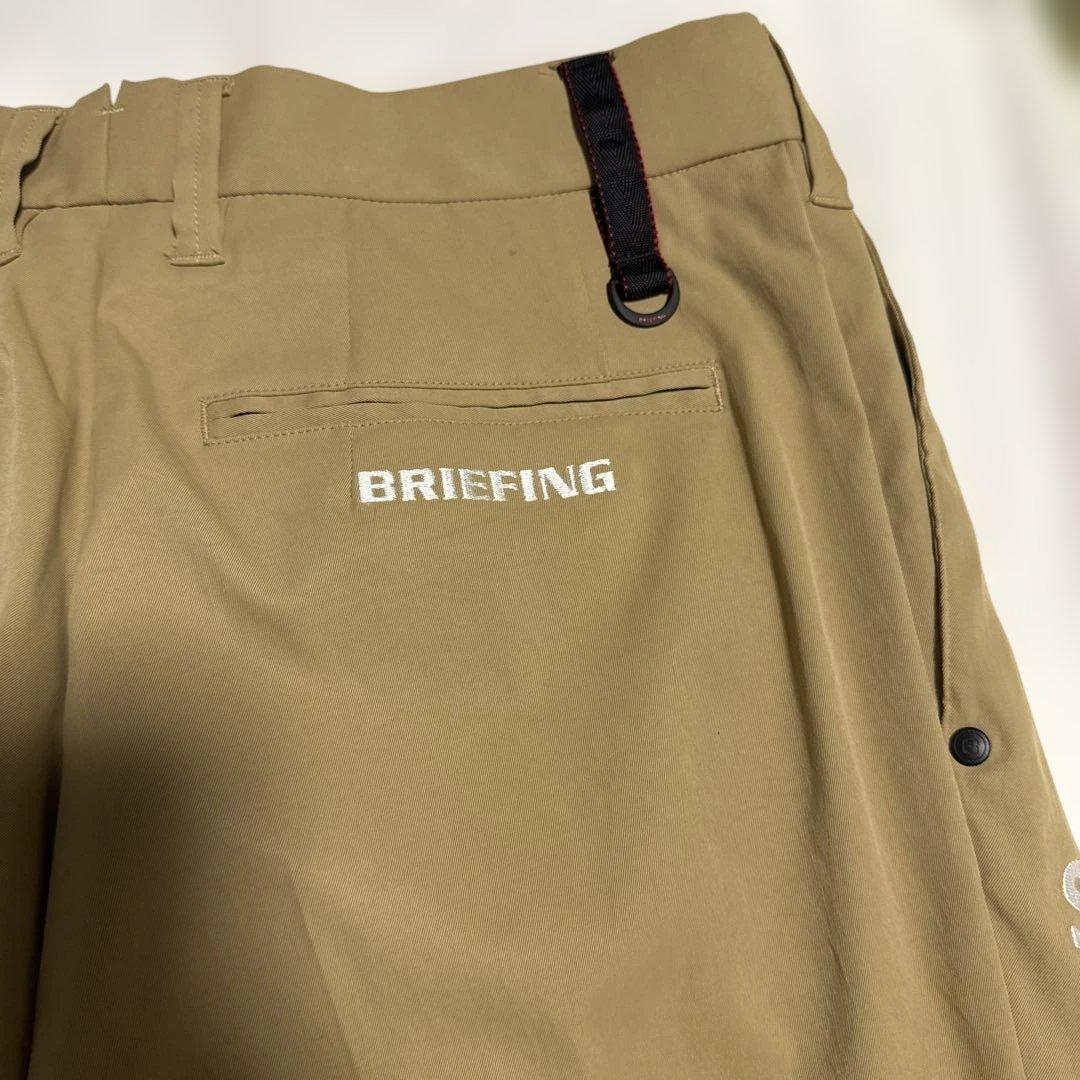 BRIEFING×WIND AND SEAゴルフパンツ ベージュ　サイズS