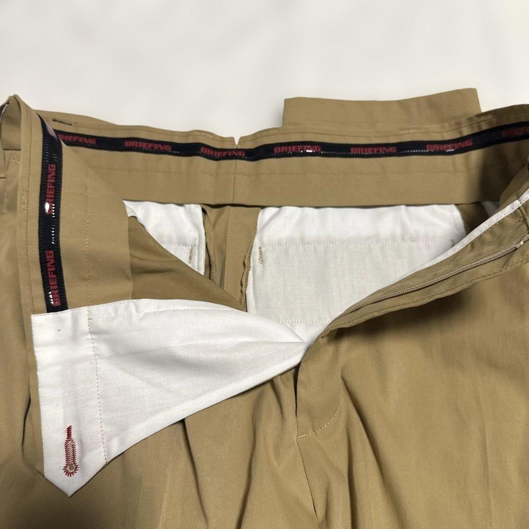 BRIEFING×WIND AND SEAゴルフパンツ ベージュ　サイズS
