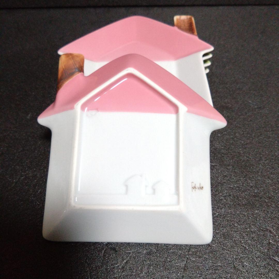 新品 波佐見焼 福峰窯 家型プレート5枚　パーティー　かわいい　おしゃれ