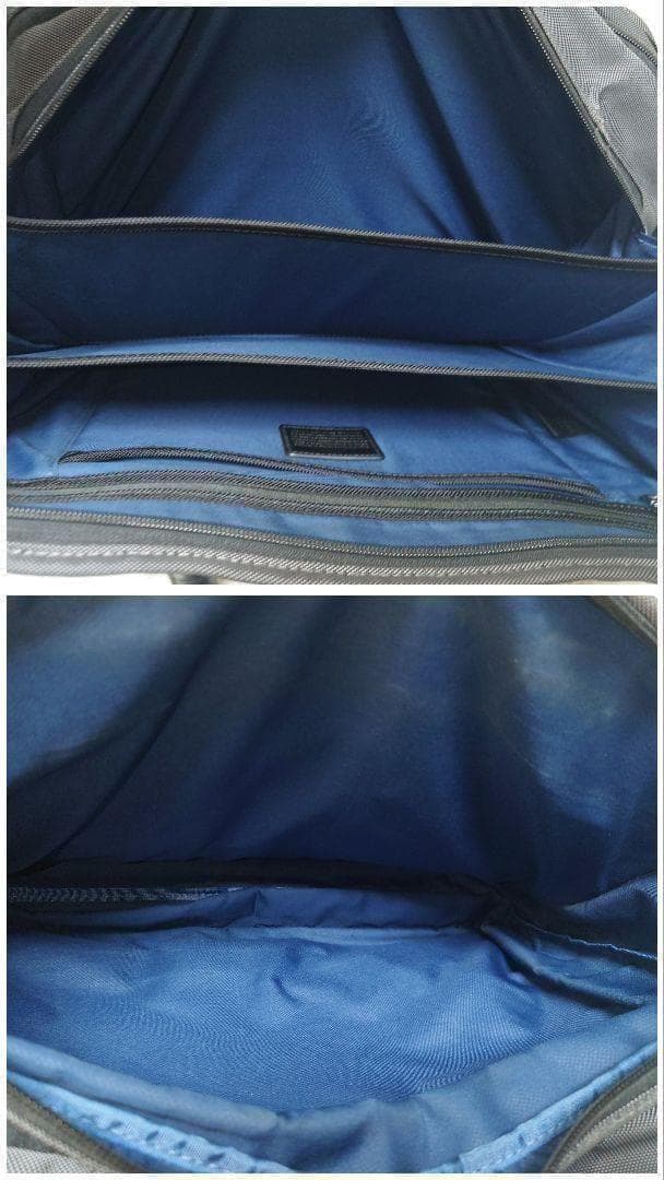 TUMI 拡張 2way ビジネスバッグ ショルダー グレー A4収納 多収納