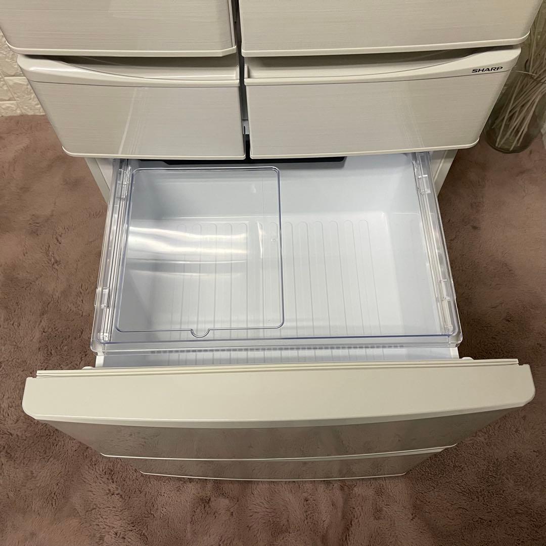 地域限定配送無料✨設置まで❗️冷蔵庫　シャープ　SJ-P461D-H 美品