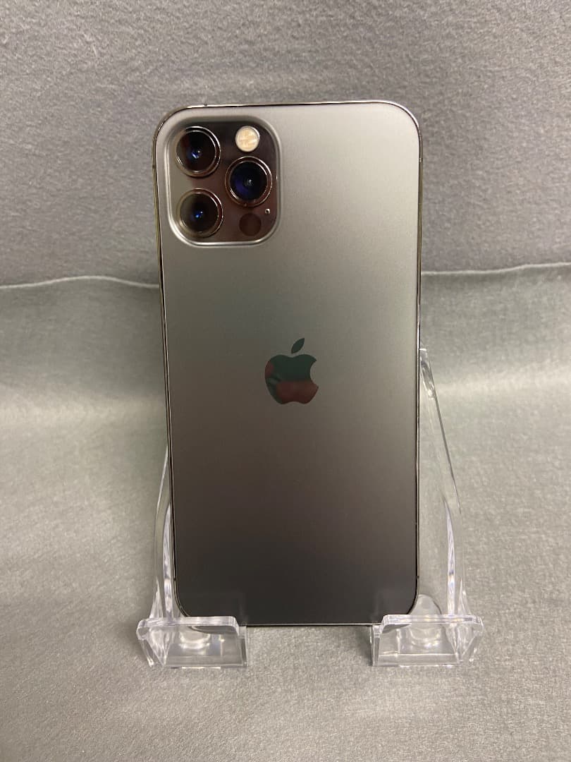 美品 国内版 SIMフリー iPhone12pro 128GB グラファイト色