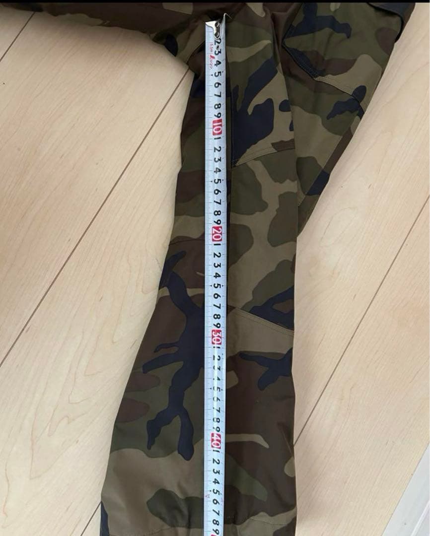 THE NORTH FACE 迷彩オーバーオール　スキーウェア　スノーボード