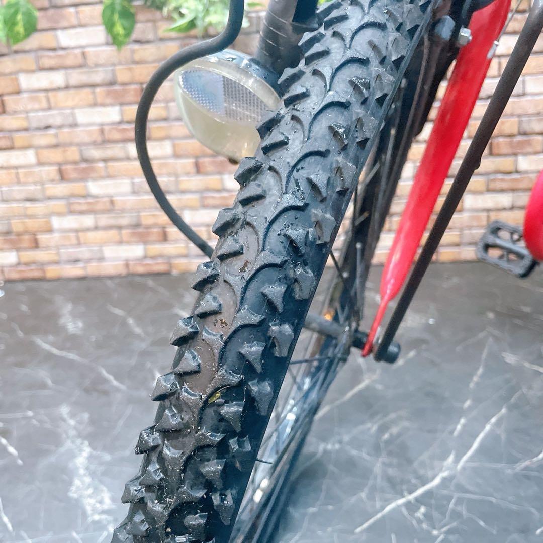 【23】子供用自転車 子供車 PARTENZA レッド 22インチ