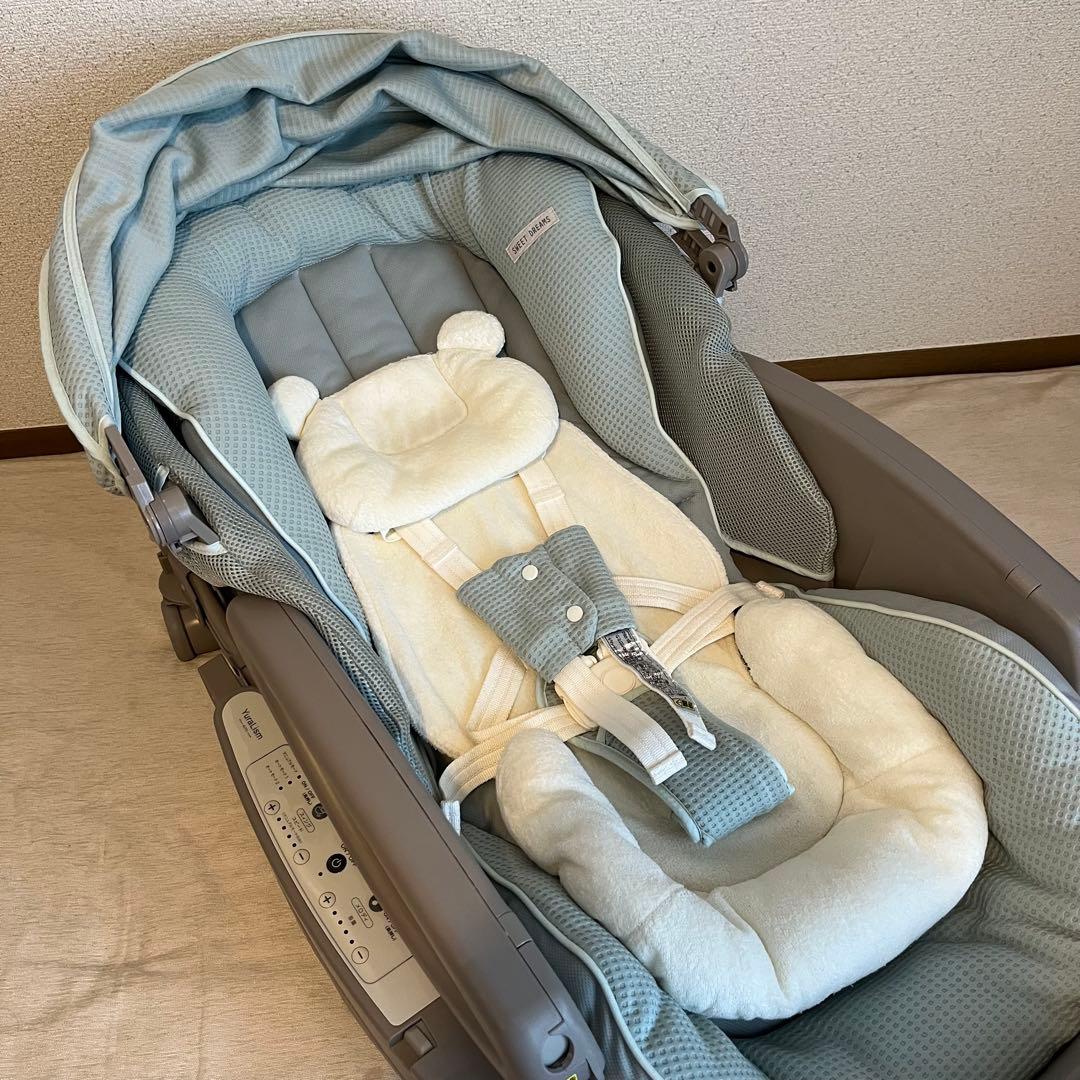 ＊dede＊【Aprica】ユラリズムオートプレミアムAC ベビーラック