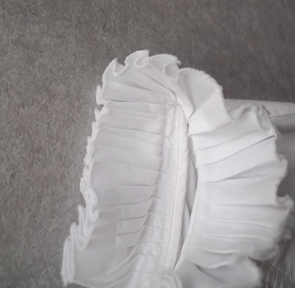 美品 マリリンムーン 2,7万円 フリルブラウス スタンドカラーブラウス 452