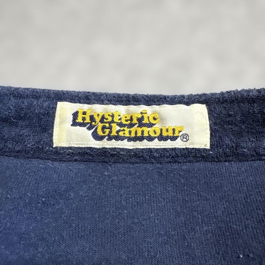 HYSTERIC GLAMOUR シングルライダース風 ジップアップ 長袖