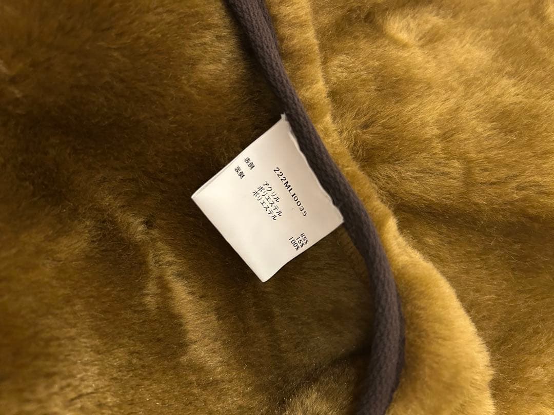 Barbour ファー素材 ジップベスト 38