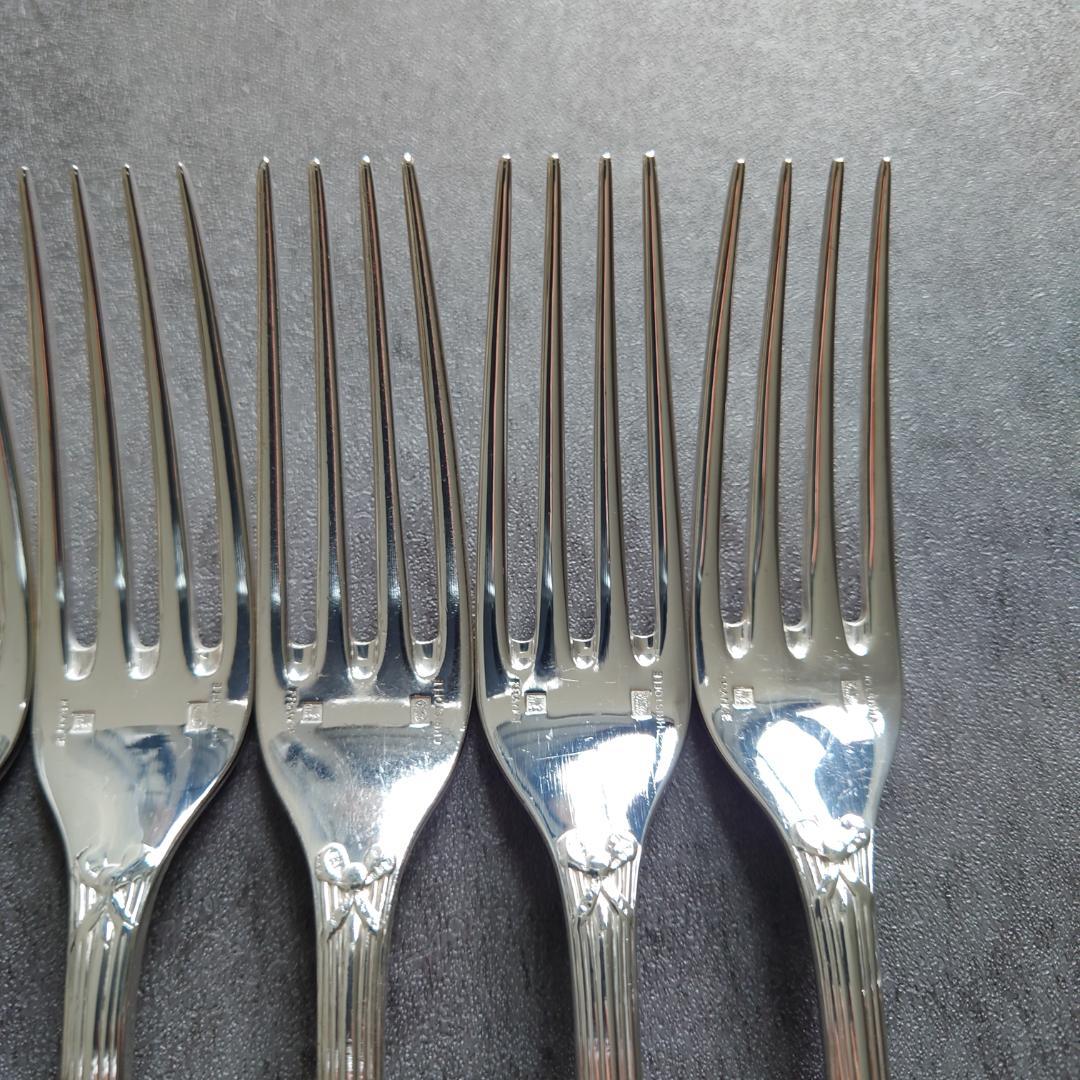 希少 クリストフル リュバン スタンダードフォーク 6点