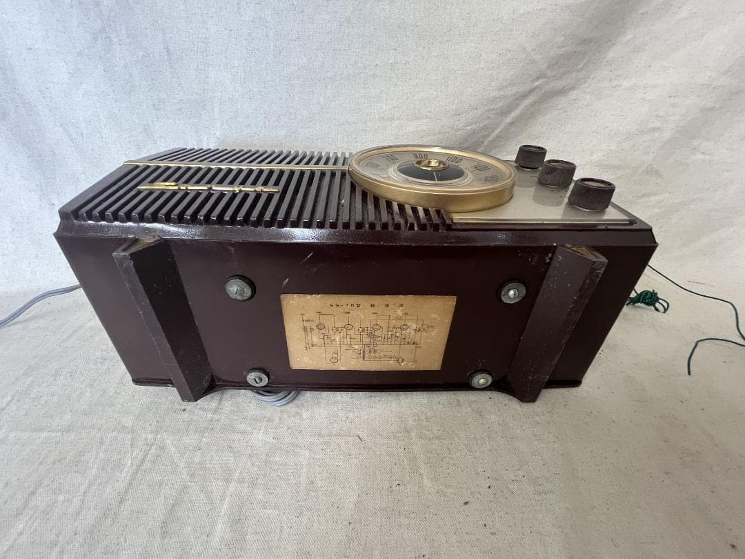 美品！【SANYO】 サンヨー真空管ラジオ SS-70 動作問題ありません