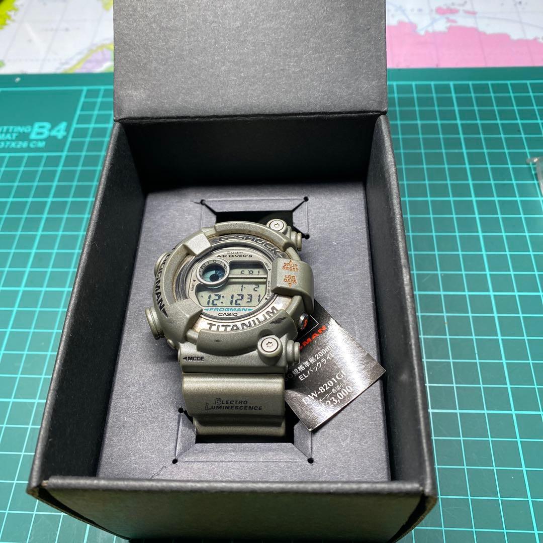 G-SHOCK DW|-8201GF-8 JF フロッグマンシルバー