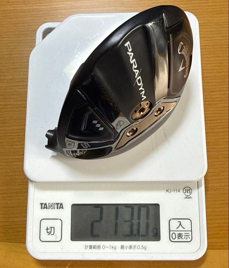 【ヘッド単体】 PARADYM フェアウェイウッド 18°