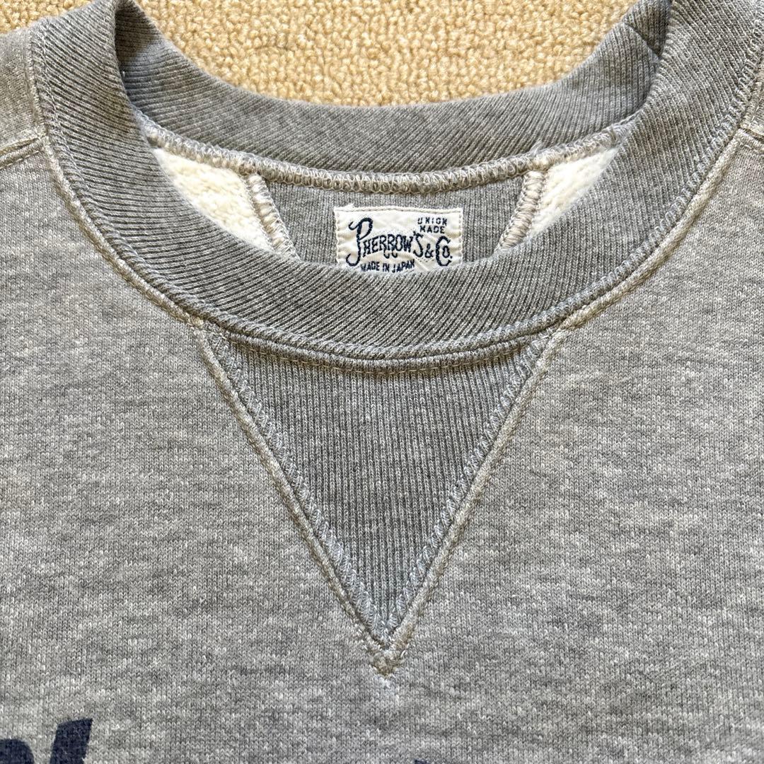 フェローズ 両Vガゼット スウェット トレーナー 定番ロゴ Mサイズ