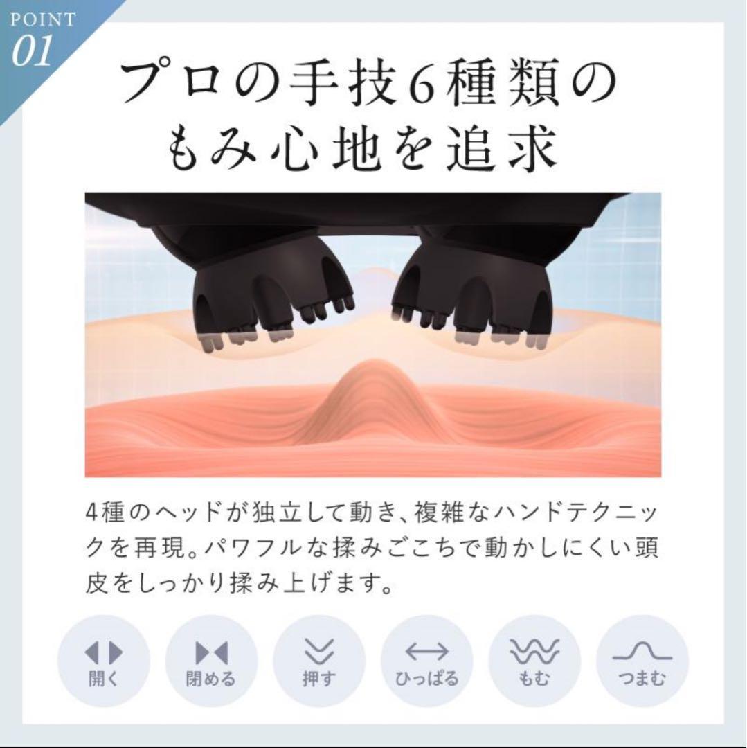 【新品 美品】NIPLUX EMSヘッドスパプレミアム ブラック