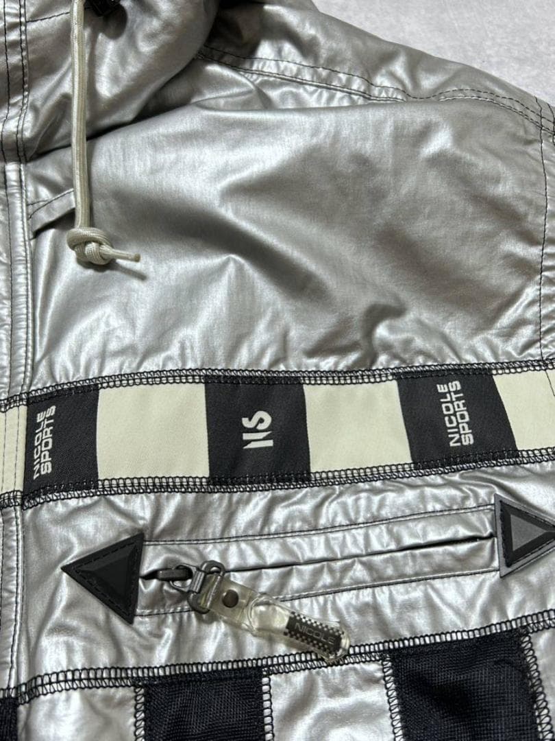 90s ニコル NICOLE スポーツ スキーウェア 中綿 ウルトラエアパック