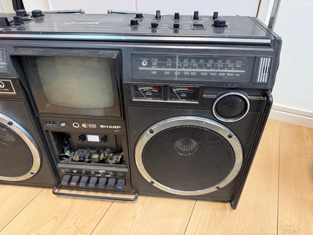 シャープ 5P-R2U ラジカセ　ジャンク