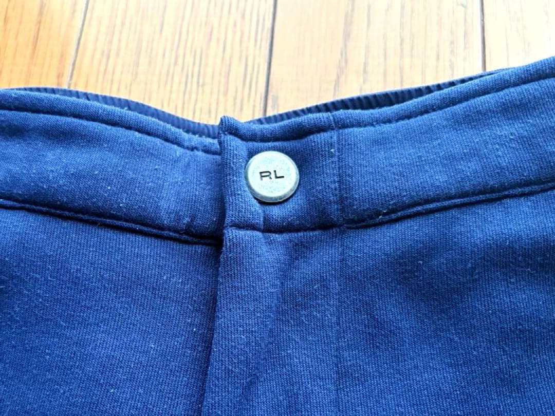 POLO HI TECH カーゴラガースウェットパンツ ネイビー M