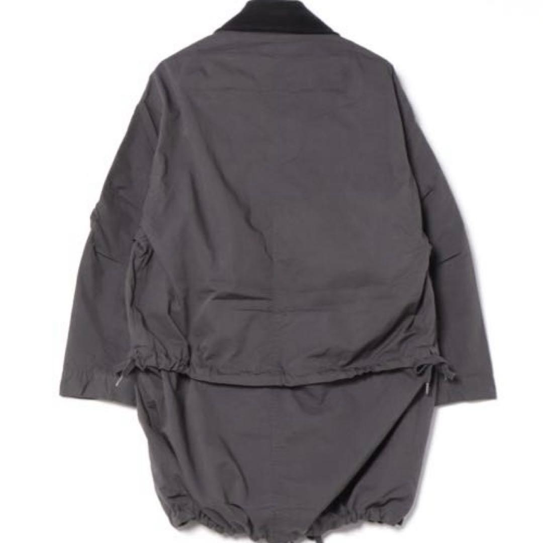 yu_　moussy REVERSIBLE ジャケット　ブラック　ロング丈