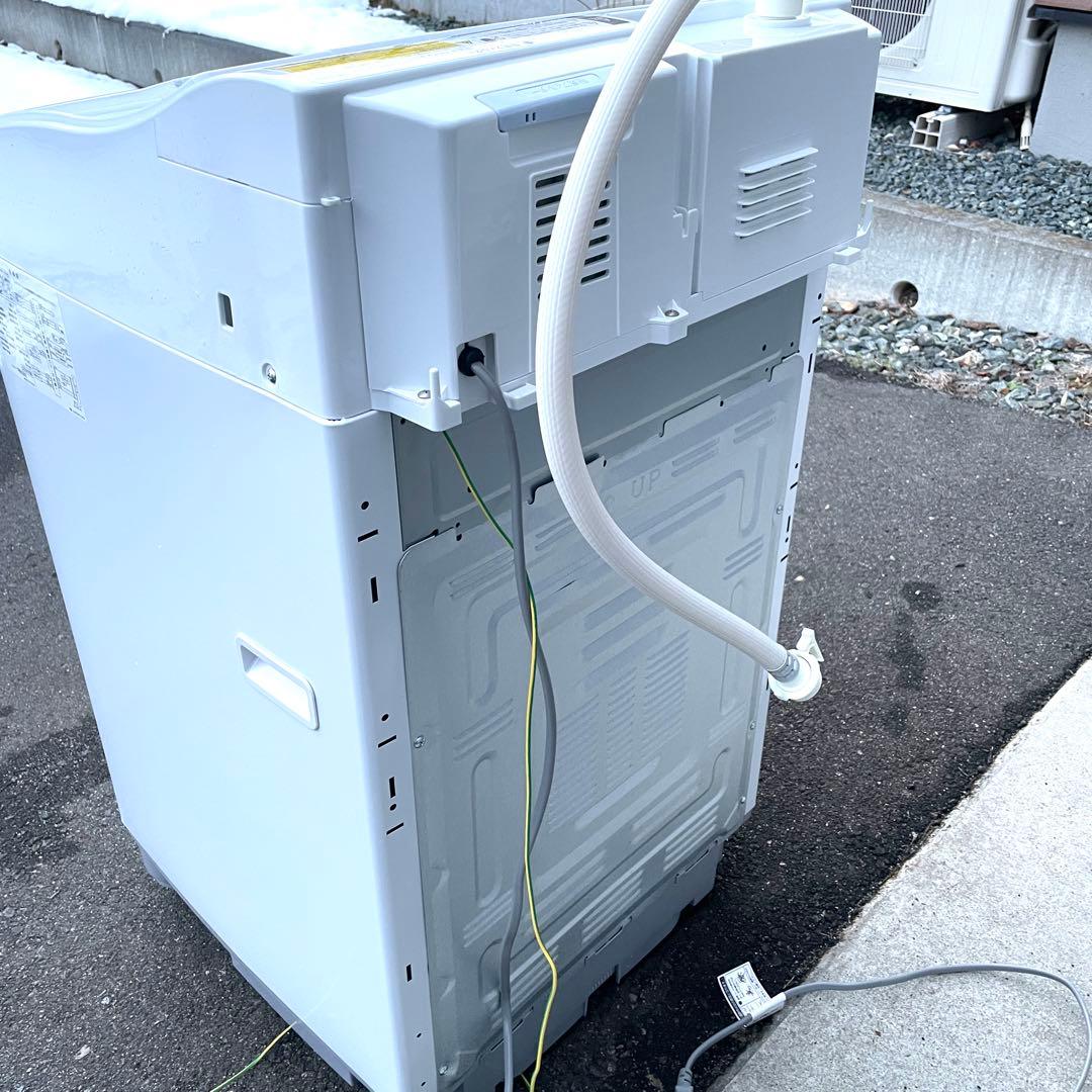 美品使用半年 シャープ 縦型洗濯機 6.5kg ES-TX6H-W 2024年製