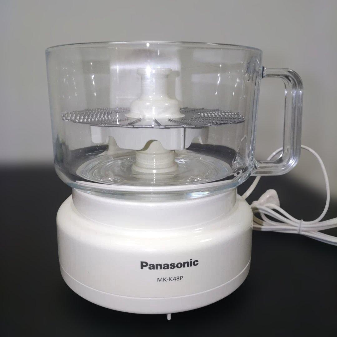 Panasonic フードプロセッサー MK-K48P-W