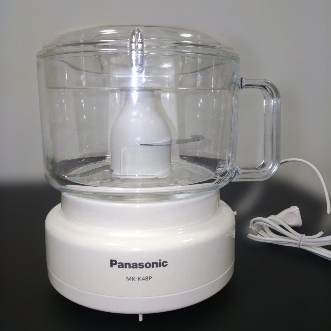 Panasonic フードプロセッサー MK-K48P-W