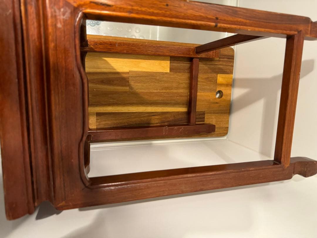 韓流　韓国工藝　李朝家具　アンティーク　花台テーブル　花梨　シノワズリ