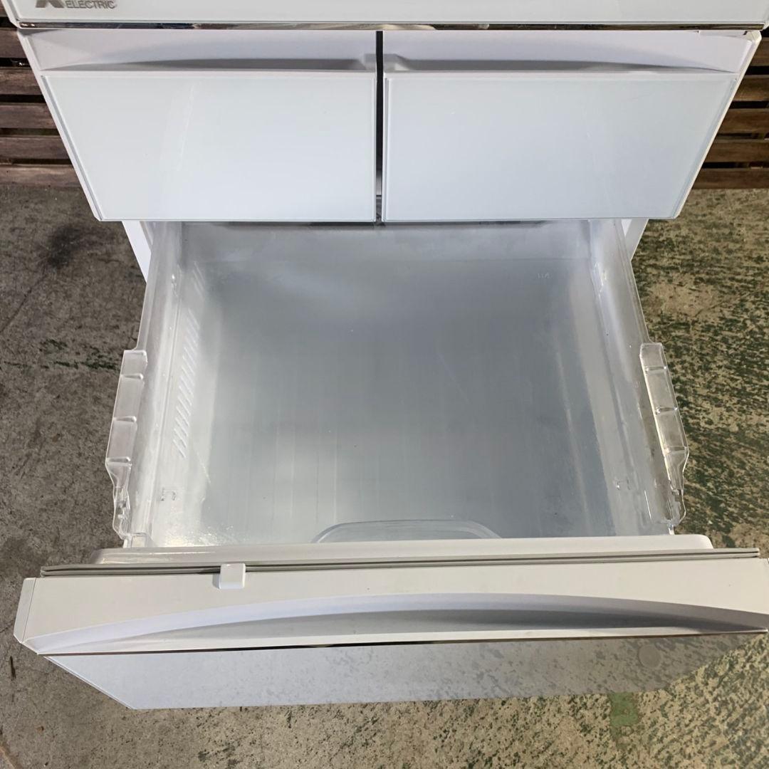 I147R　冷蔵庫 三菱 MR-B46G-W1 2022年製 白 ホワイト